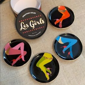 Jonathan Adler Les Girls Coasters